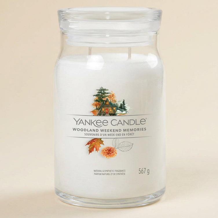 Yankee Candle Giara 567gr Woodland Weeekend Memories