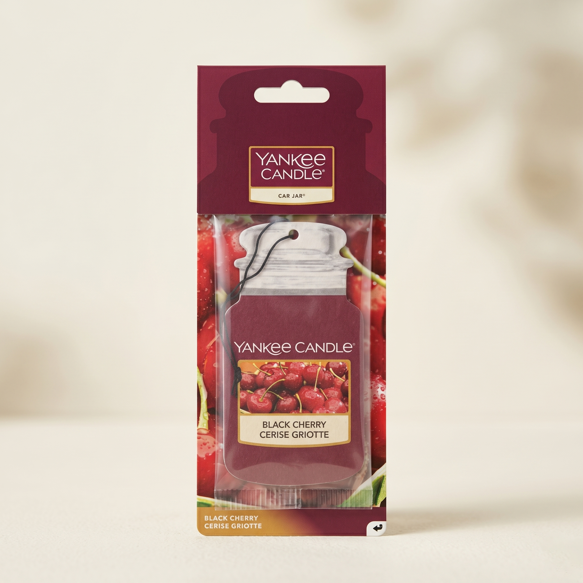 Yankee Candle car jar Black Cherry
