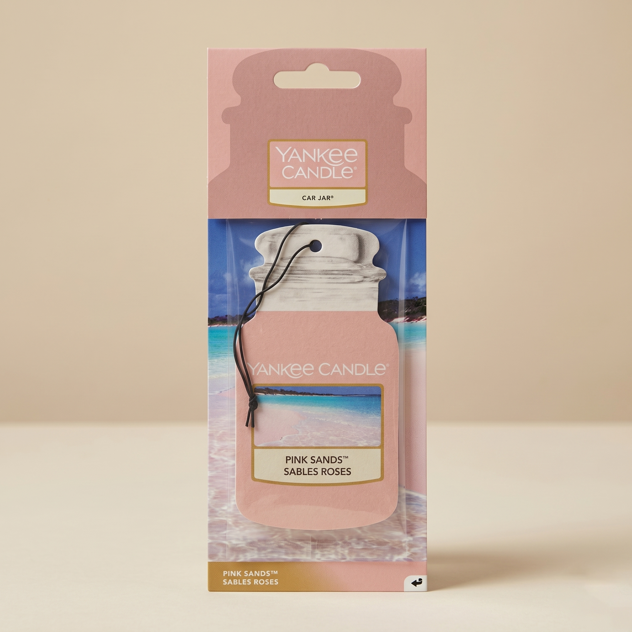 Yankee Candle car jar Pink Sands