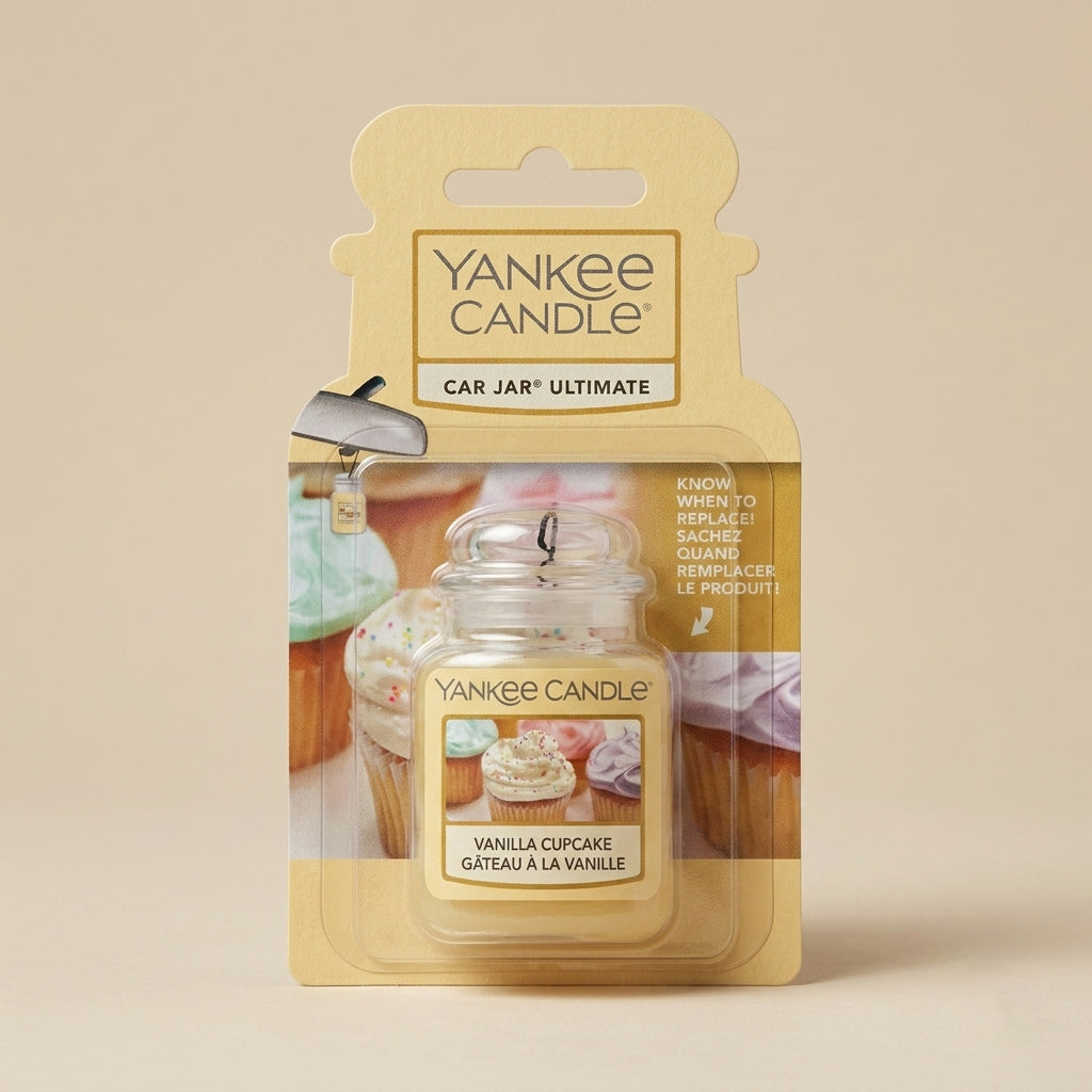 Yankee Candle car jar ultimate Vanilla cupcake