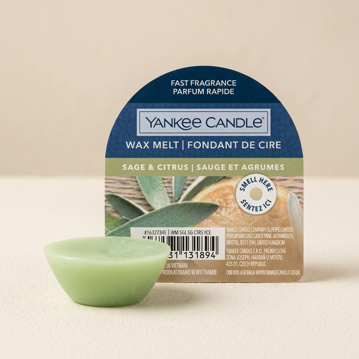Yankee Candle cera Sage & Citrus
