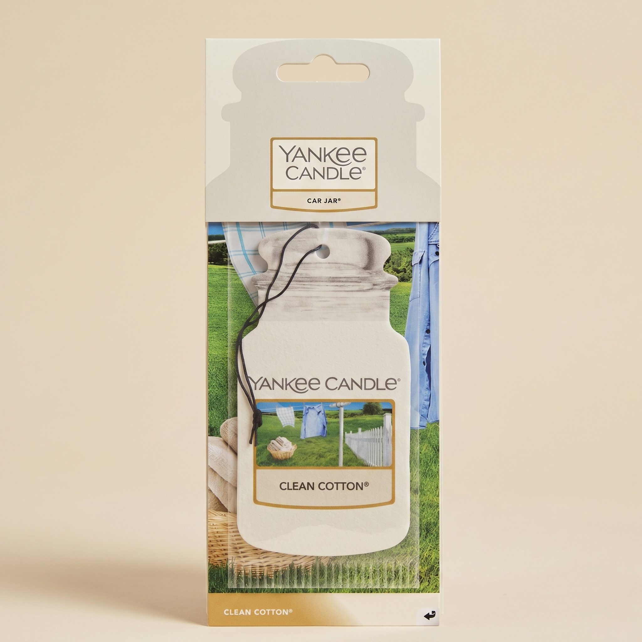 Yankee Candle car jar Clean Cotton