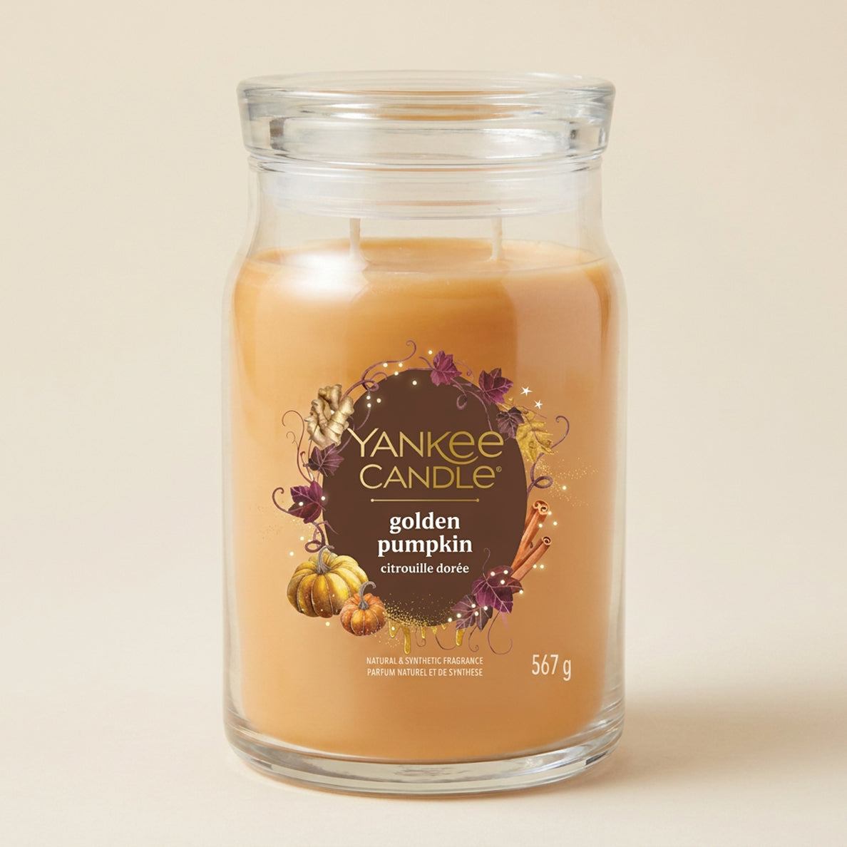 Yankee Candle Giara 567gr Golden Pumpkin