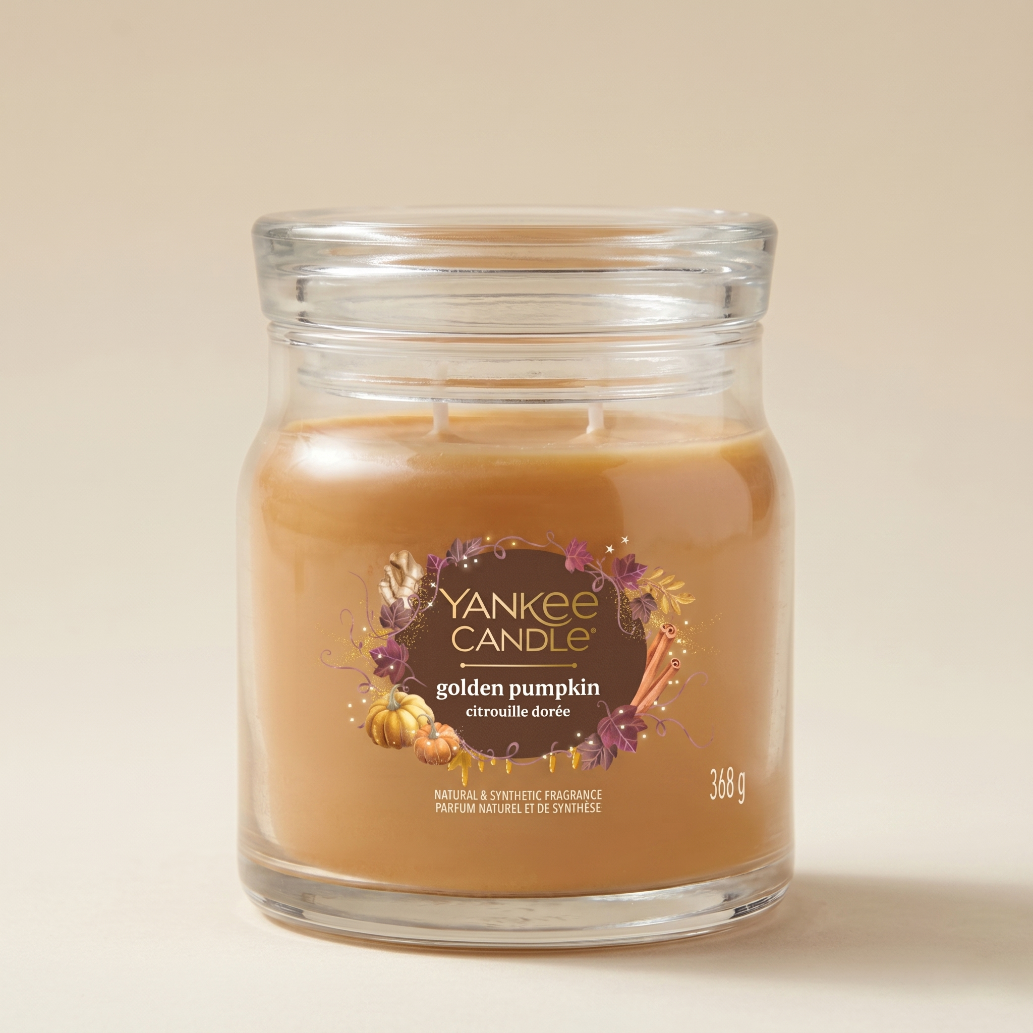 Yankee Candle Giara 368gr Golden Pumpkin