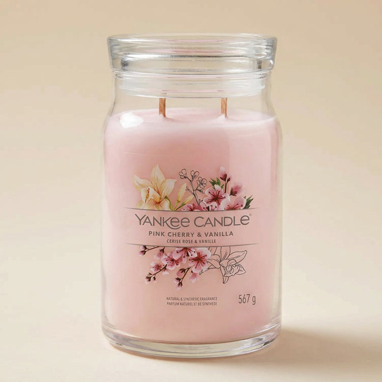 Yankee Candle Giara 567gr Pink cherry & Vanilla