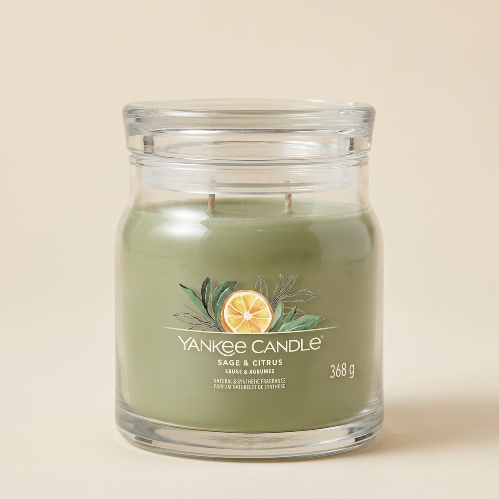 Yankee Candle Giara 368gr Sage & Citrus