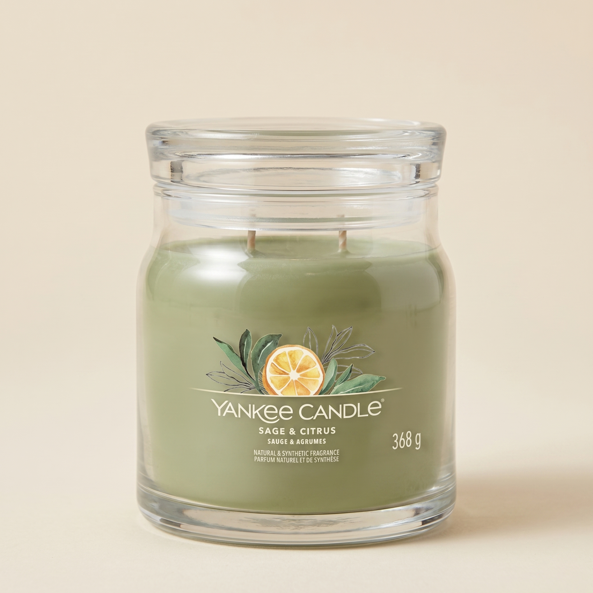 Yankee Candle Giara 368gr Sage & Citrus