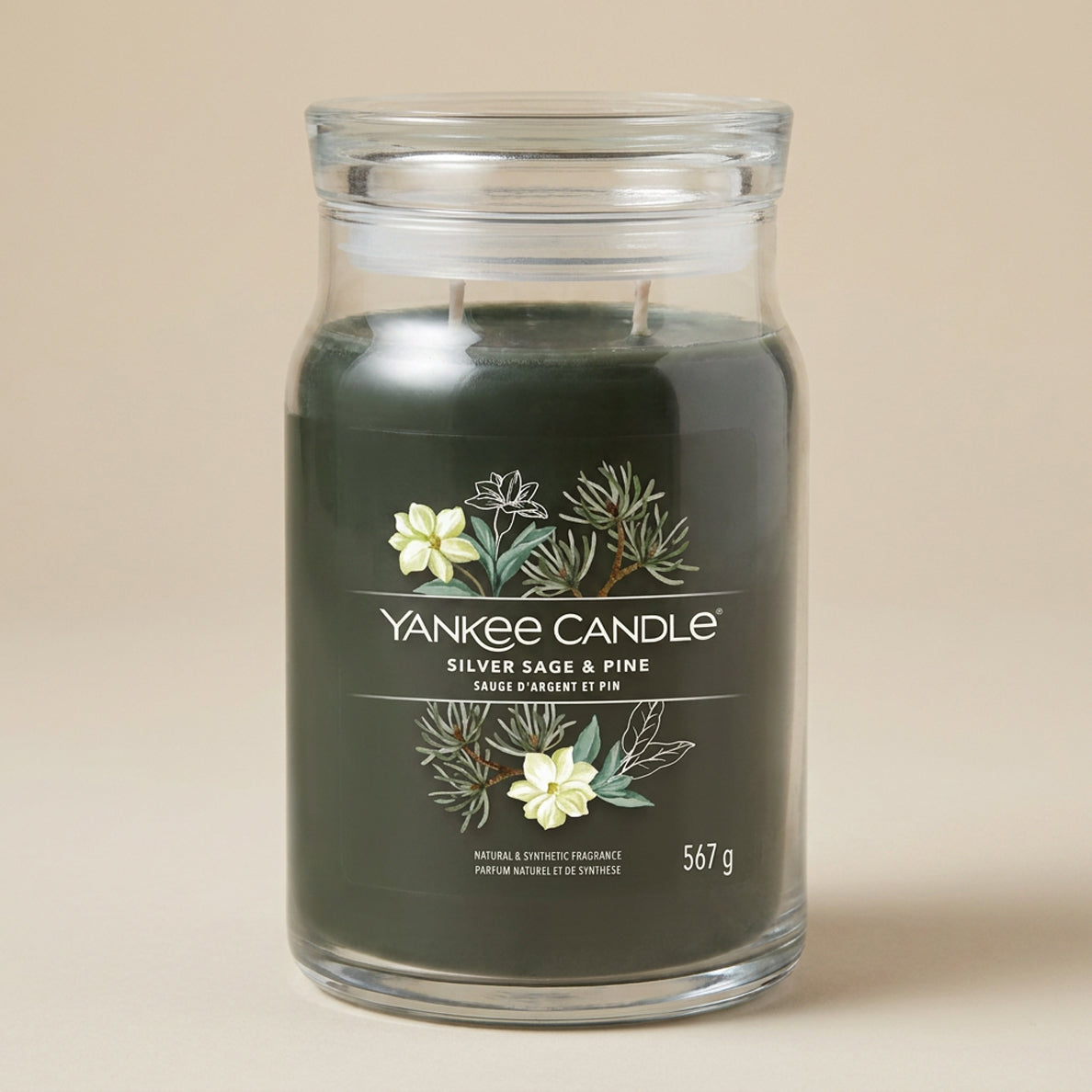 Yankee Candle Giara 567gr Silver Sage & Pine