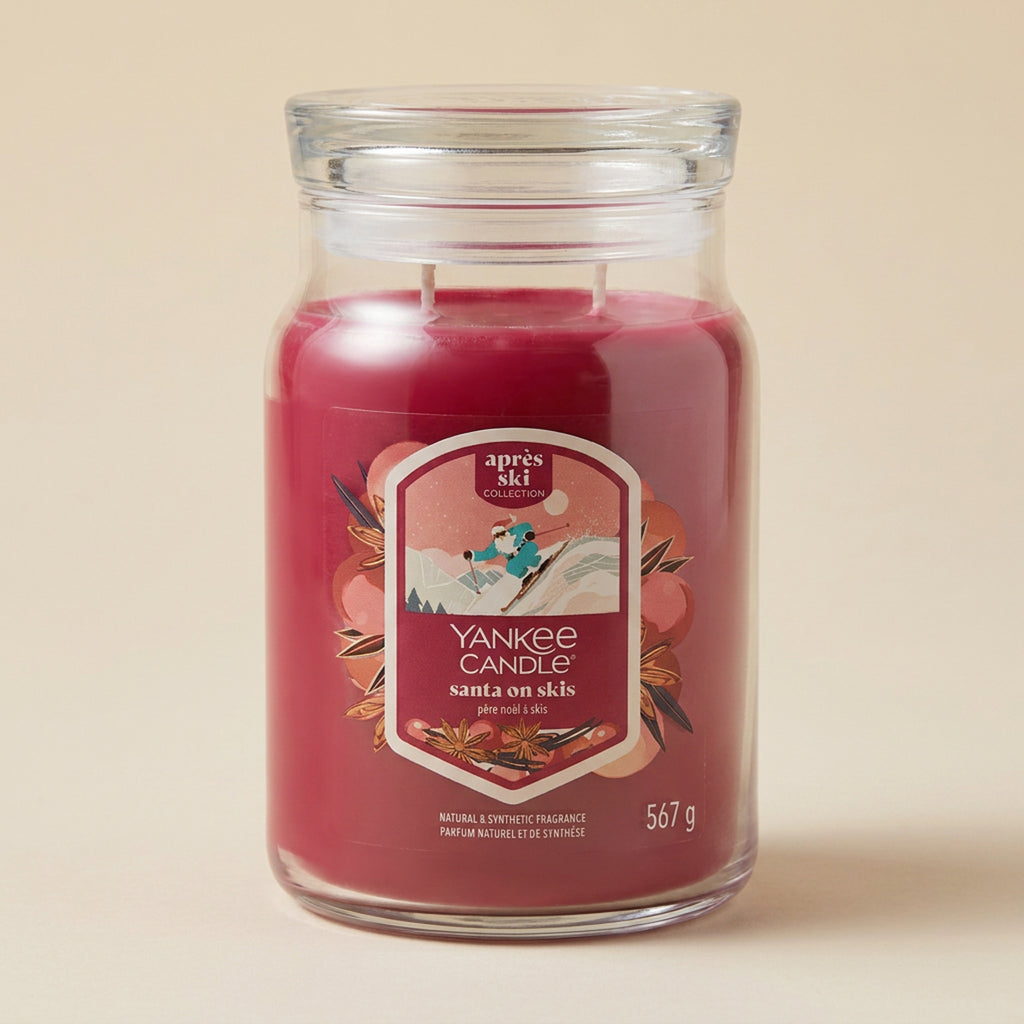 Yankee Candle Giara 567gr Santa on Skis