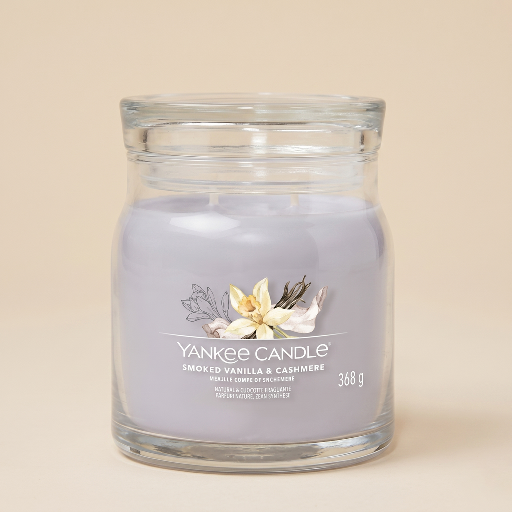 Yankee Candle Giara 368gr Smoked Vanilla & Cashmere