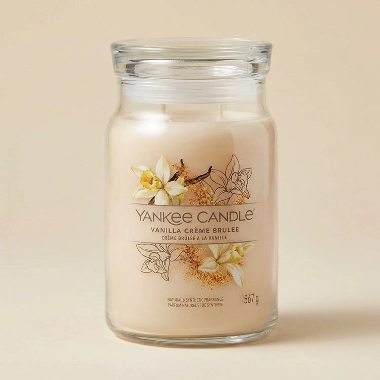 Yankee Candle Giara 567gr Vanilla Crème brulée