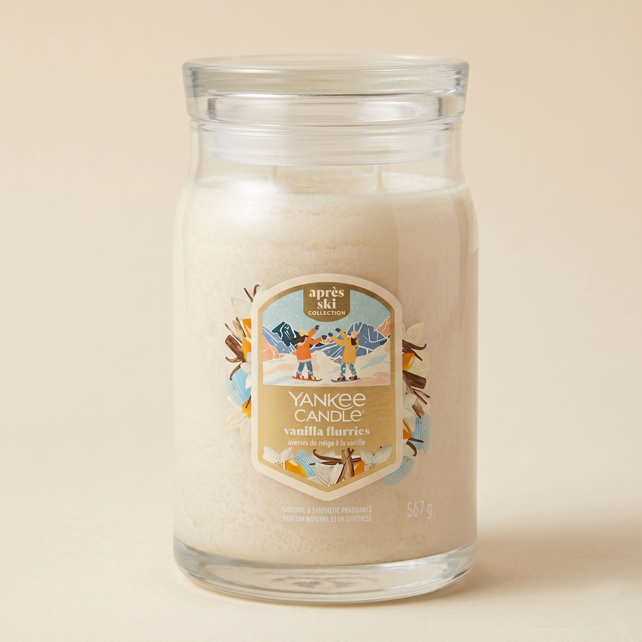 Yankee Candle giara 567gr Vanilla Flurries