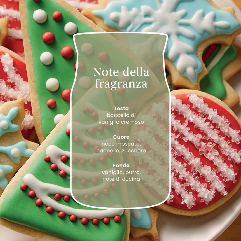 Candela Profumata Christmas Cookie Giara Piccola Signature 110 g - Yankee Candle