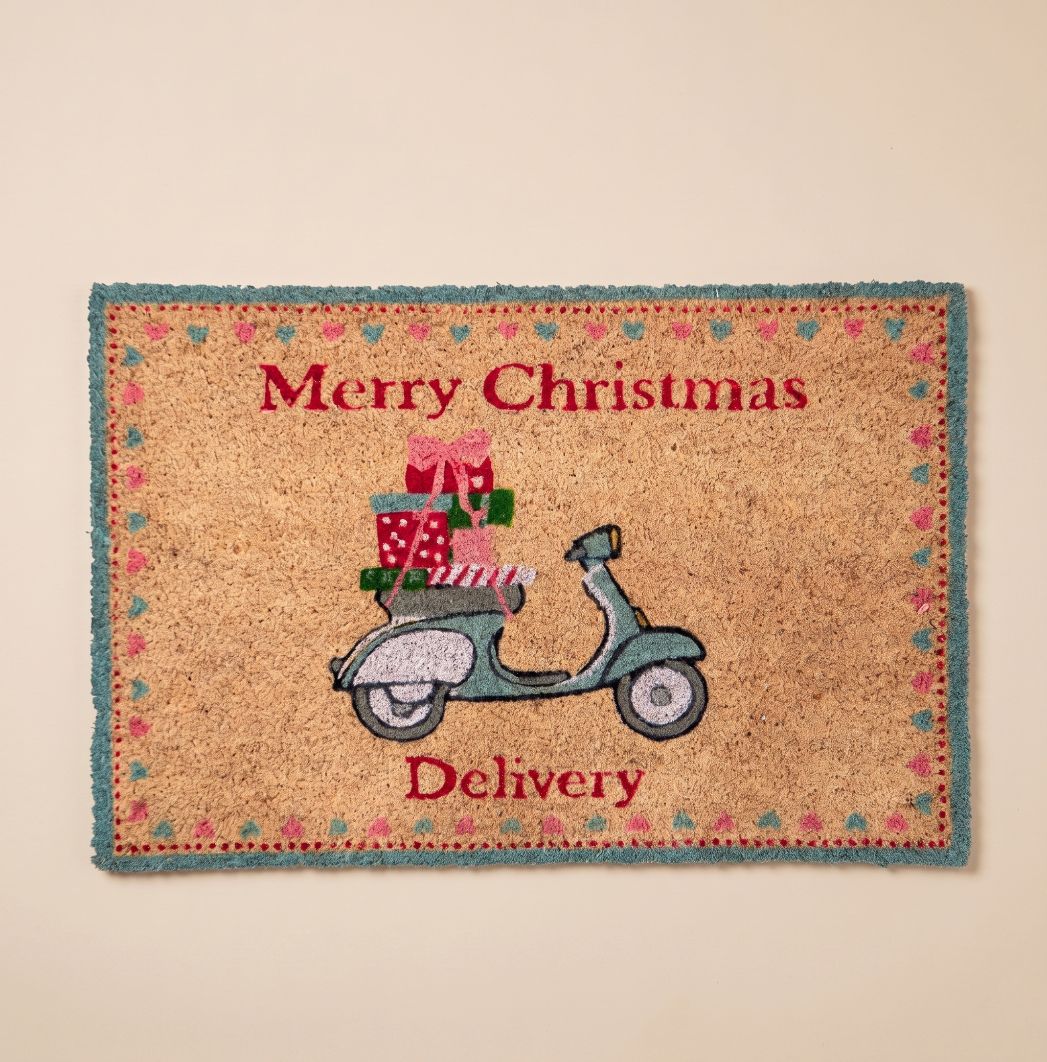 Zerbino cocco Merry Christmas